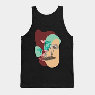 Fungi - Modern Design Tank Top